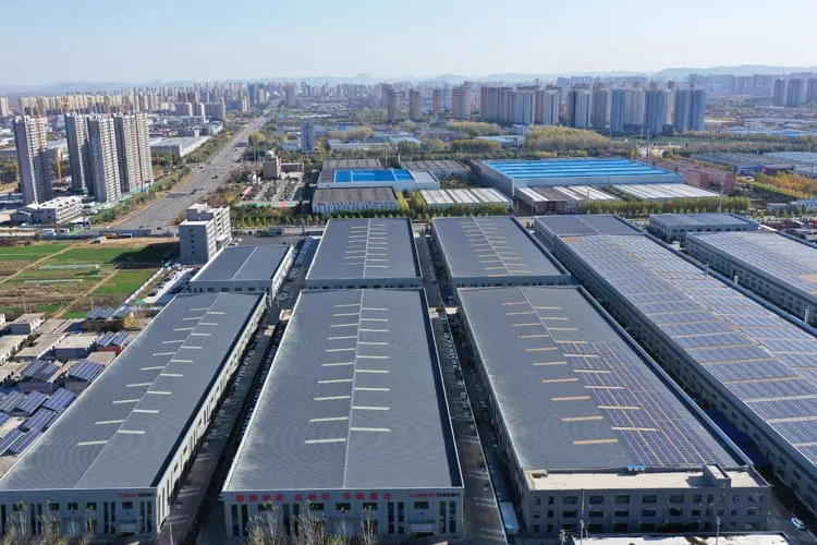 Handemo CNC factory aerial view