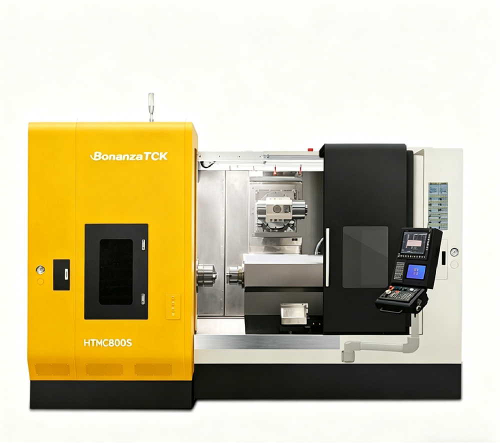 One Machine Replaces an Entire Production Line – Handemo HTMC800S 5‑Axis Turn‑Mill