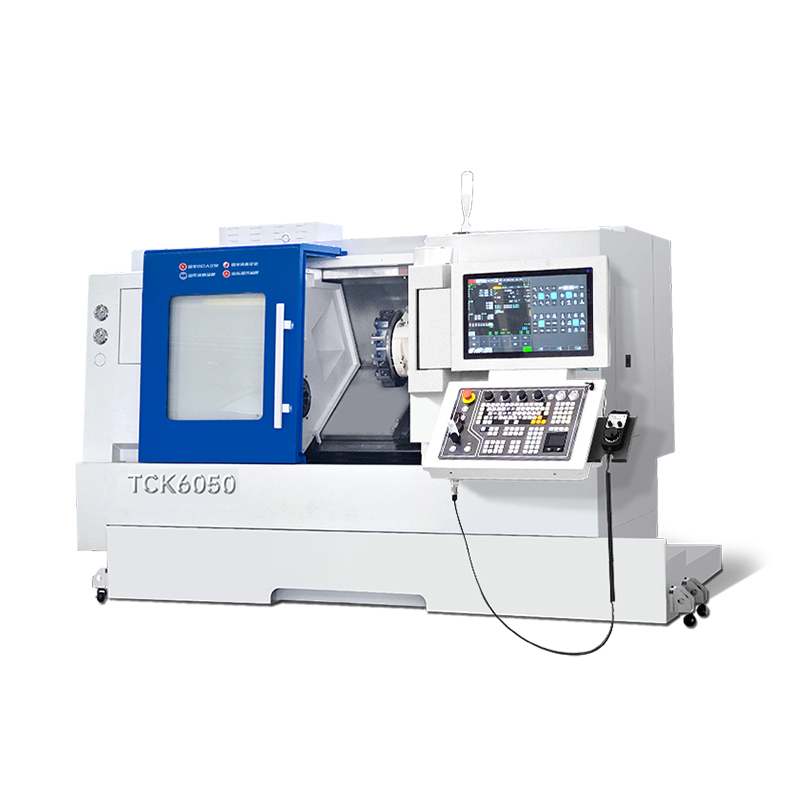 TCK6050 CNC Slant Bed Lathe | Handemo Turning Solution