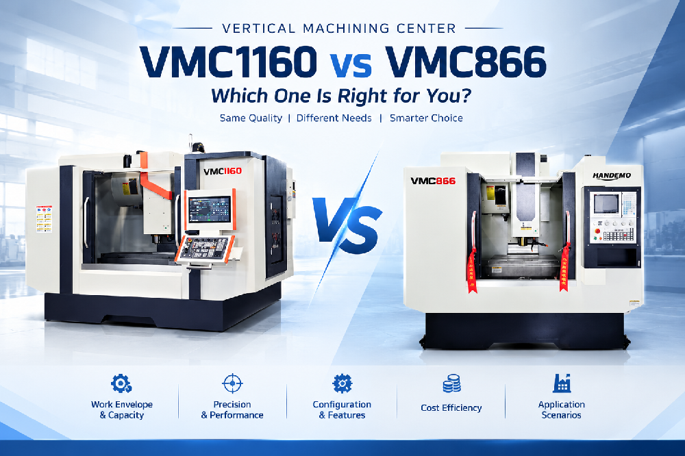 VMC866 vs VMC1160: Choosing a Machining Center