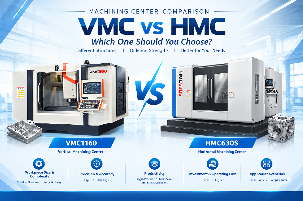 VMC vs HMC: How to Choose a Machining Center