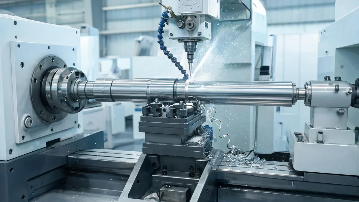 CNC Machining of Transmission Shafts: Process, Machines and Quality