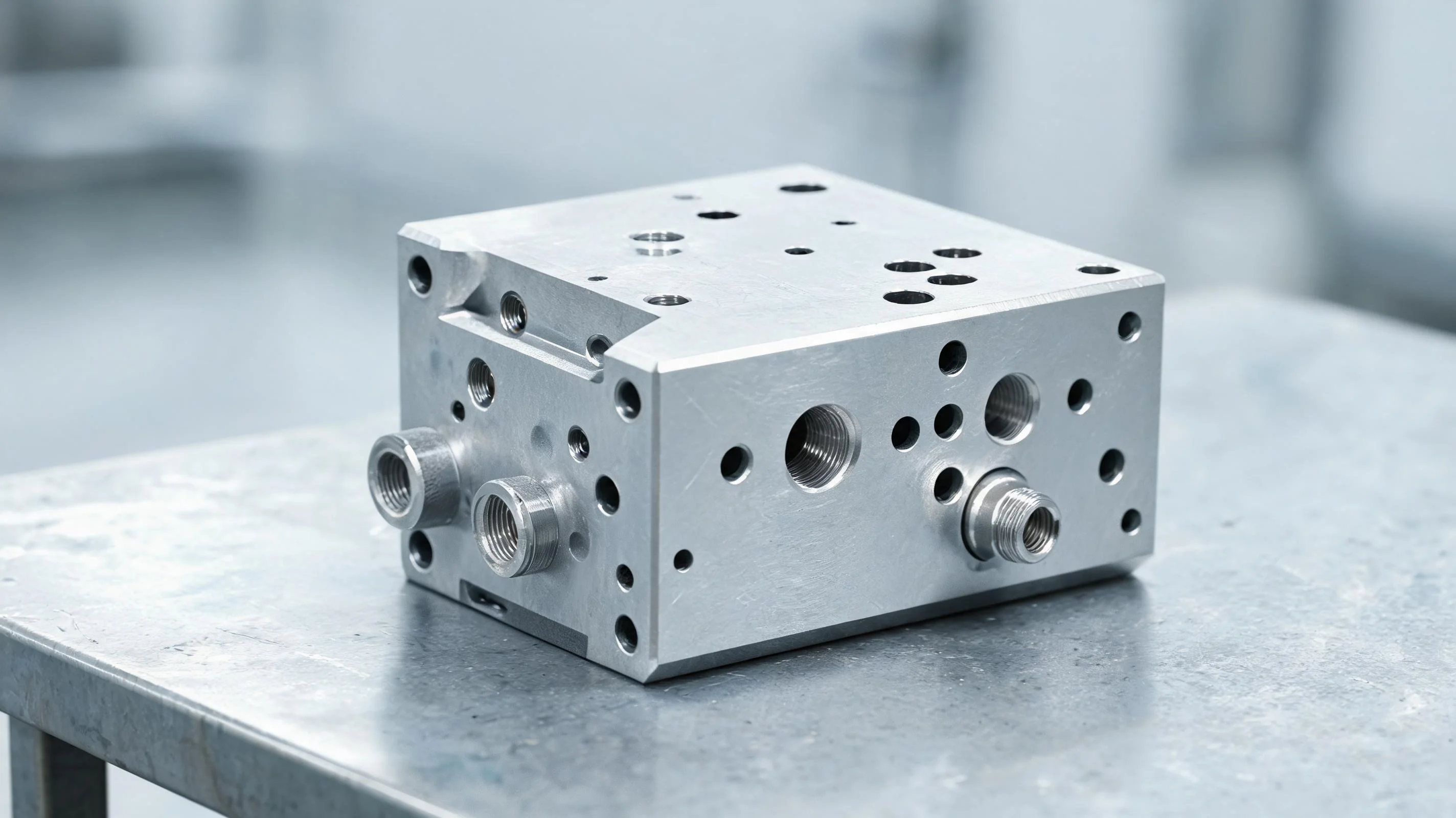 CNC Machining Hydraulic Valve Bodies: Process and Machines