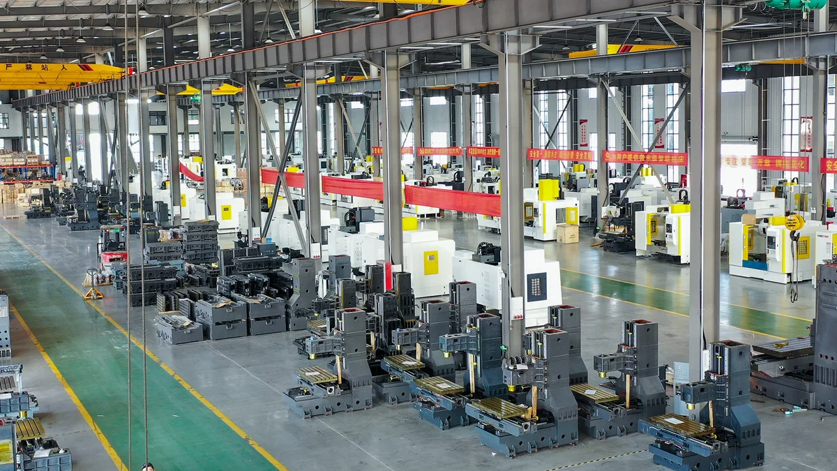 Turning and mill-turn machines in the Handemo CNC assembly works