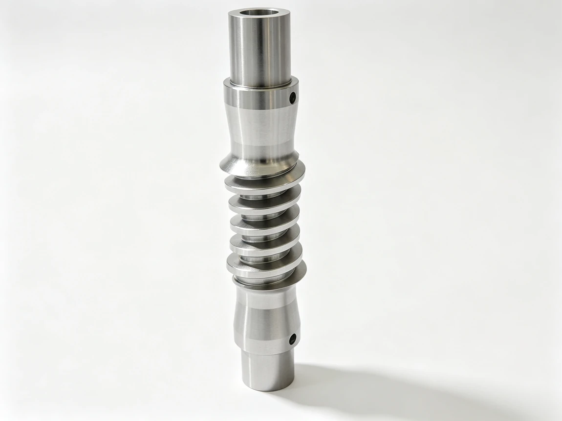 Machined slender steel tool holder body with axial coolant channel and cross ports