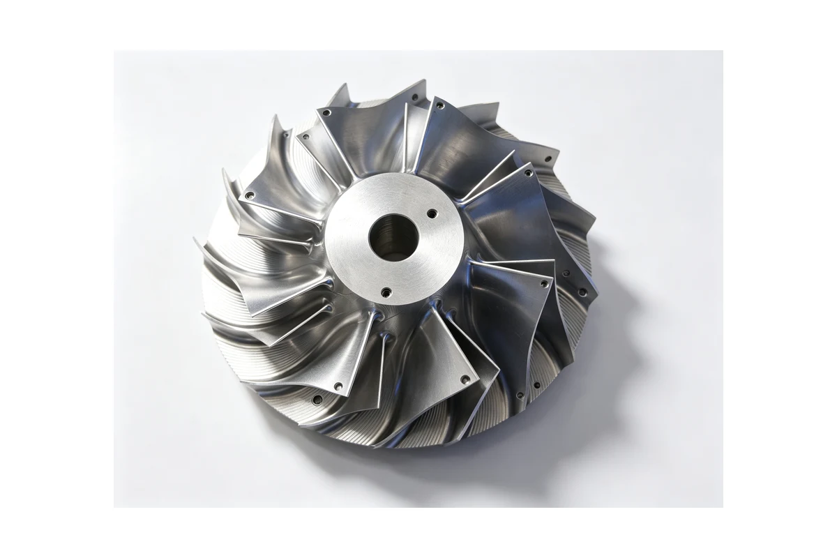Machined impeller and pump parts produced alongside the casing family
